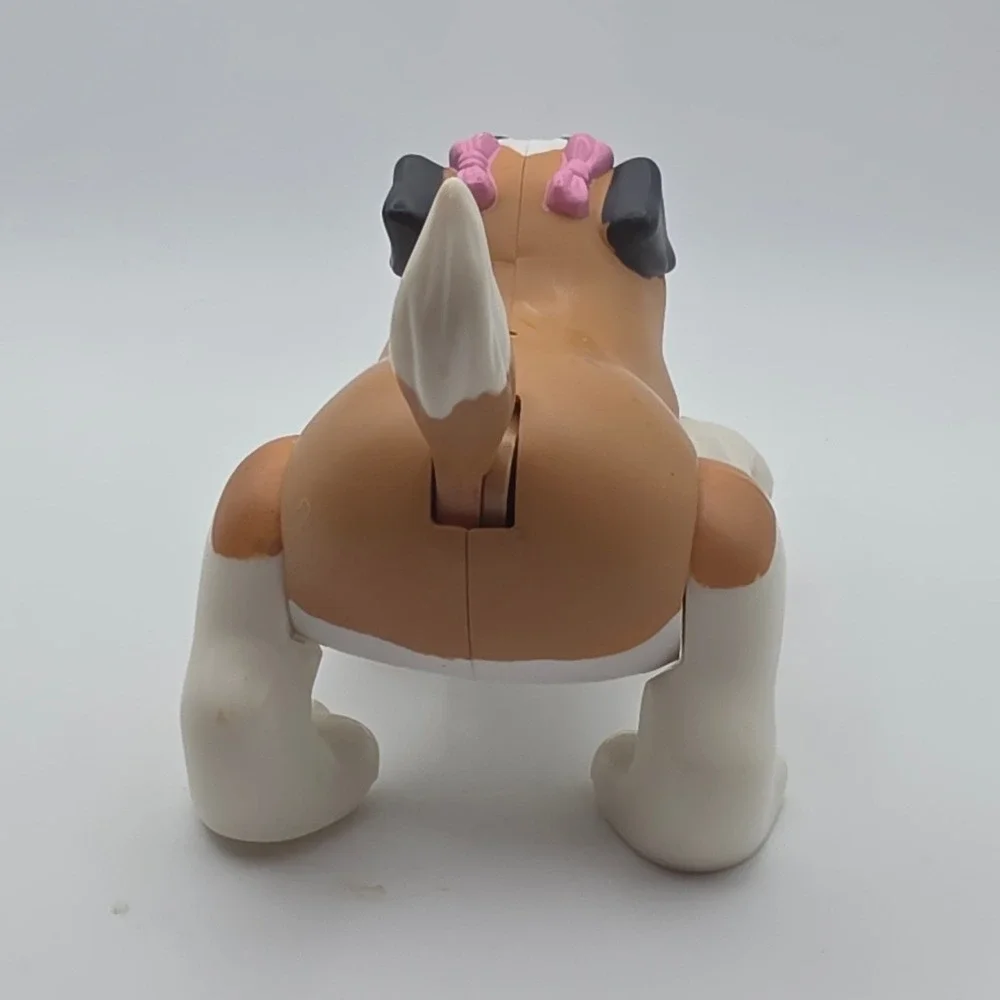 Mattel Doggie Daycare Honey Saint Bernard Figure Sandbox Tan Brown Fair 2004